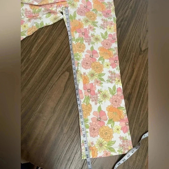 Versona Modern Spring Floral Straight Leg Pastel Pants Women’s size 8 NWOT - Picture 11 of 13